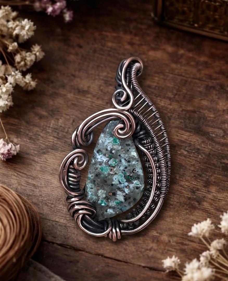 Aquadite Pendant – EX-11 The Tides | Exclusive One-of-One