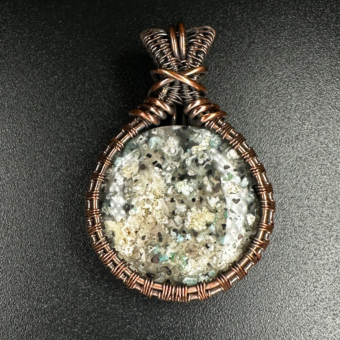 Aquadite Pendant – EX-08 The Origin | Exclusive Handwoven One-of-One